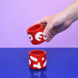 SOMANYBLOBS - BLOBS Espressotasse (65 ml) • Rot - ROSA ECK