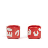 SOMANYBLOBS - BLOBS Espressotasse (65 ml) • Rot - ROSA ECK