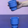 SOMANYBLOBS - GRID Tasse (220 ml) • Hellblau - ROSA ECK