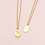 Sonstige - BIRTHMONTH Necklace - ROSA ECK - Gold, ,