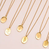 Sonstige - BIRTHMONTH Necklace - ROSA ECK - Gold, ,