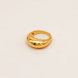 Sonstige - CHUNKY Ring - ROSA ECK - Gold, ,