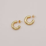 Sonstige - CHUNKY SMALL LOOP Earrings - ROSA ECK - Gold, ,