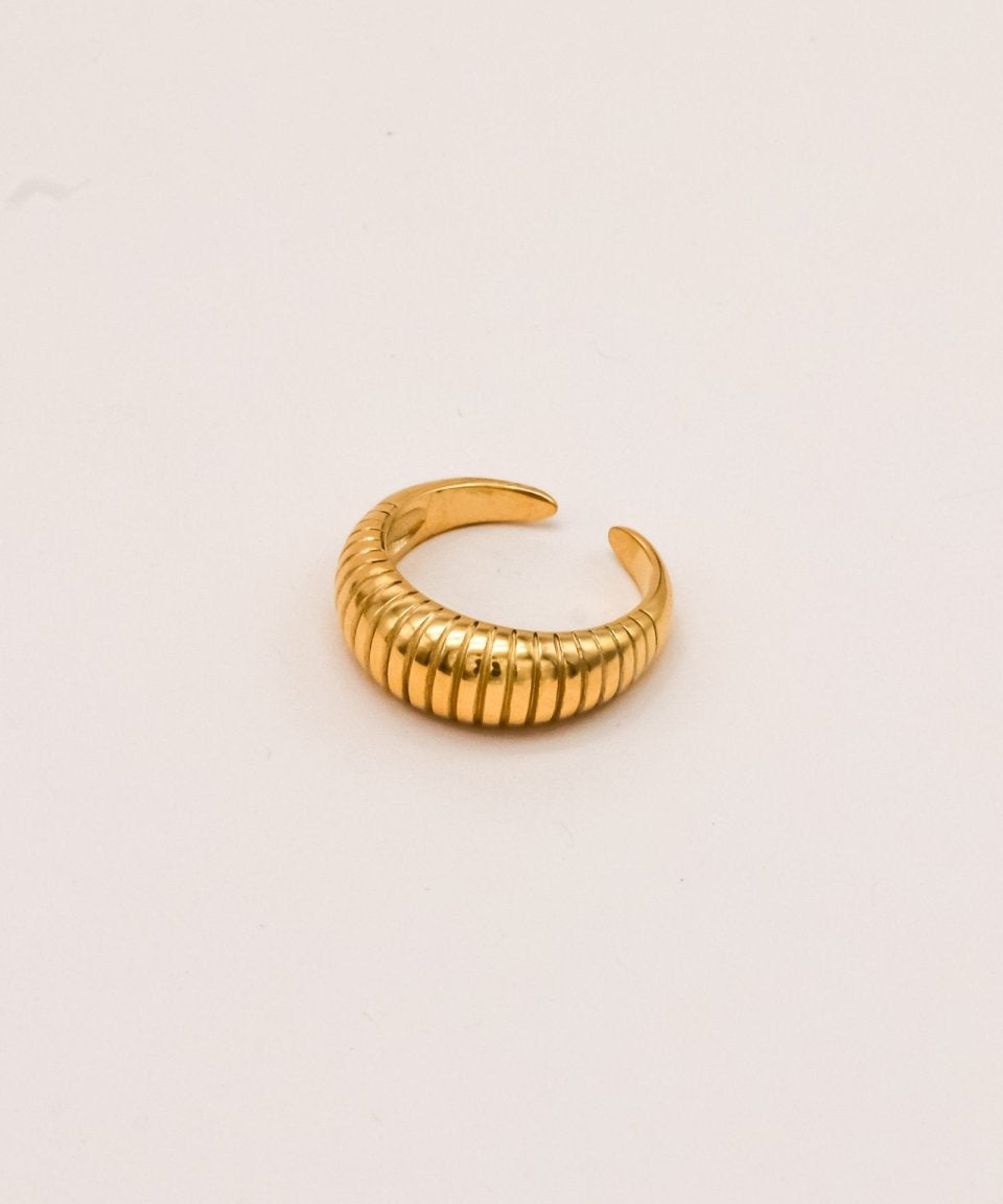 Sonstige - CORA Ring - ROSA ECK - Gold, ,