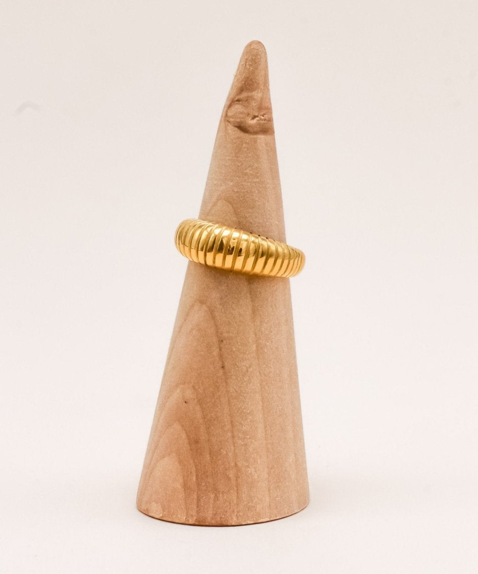 Sonstige - CORA Ring - ROSA ECK - Gold, ,