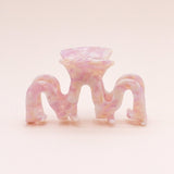 Sonstige - COTTON CANDY Swirl Clip - ROSA ECK - , ,