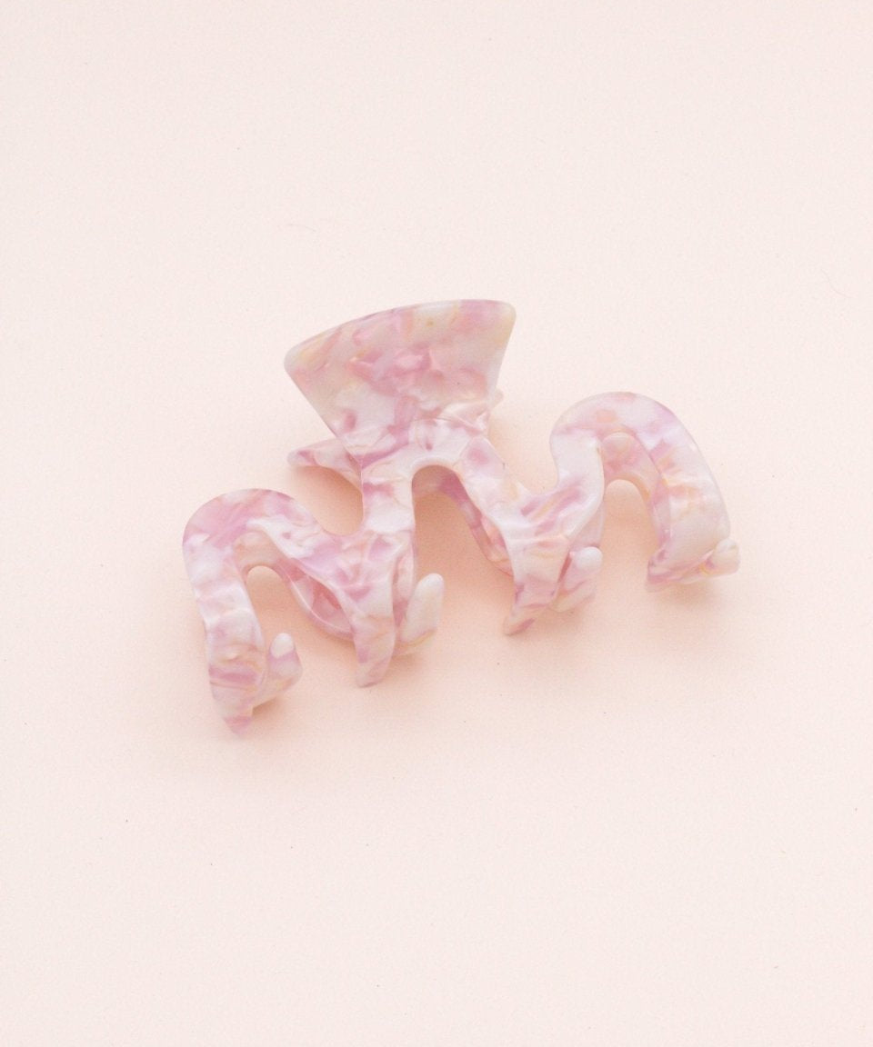 Sonstige - COTTON CANDY Swirl Clip - ROSA ECK - , ,