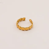 Sonstige - LOVE Ring - ROSA ECK - Gold, ,