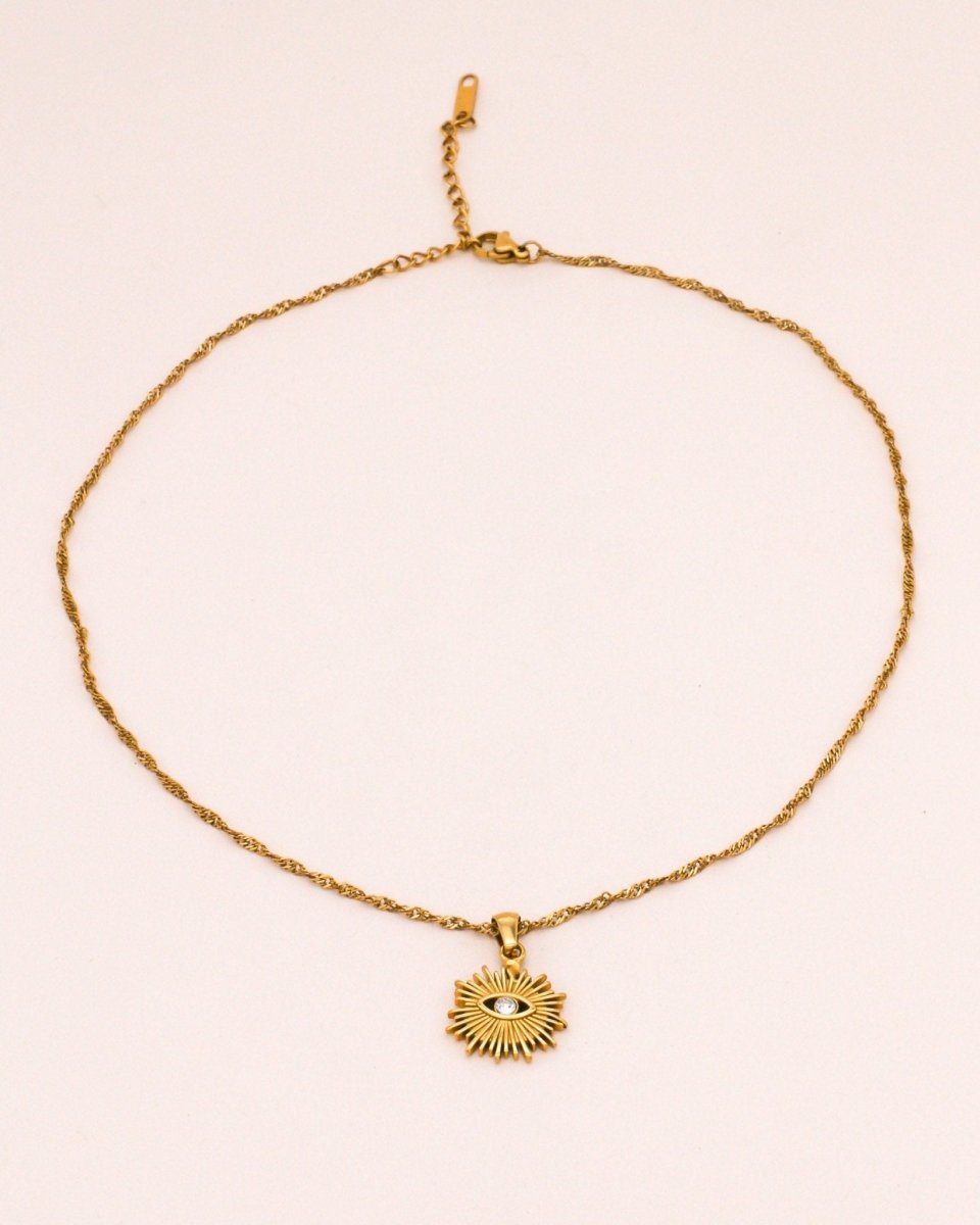 Sonstige - SHINING EYE Necklace - ROSA ECK