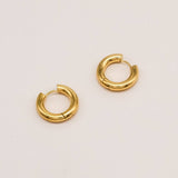 Sonstige - SIMPLE Hoops - ROSA ECK - Gold, ,