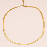 Sonstige - SNAKE Necklace - ROSA ECK - Gold, ,