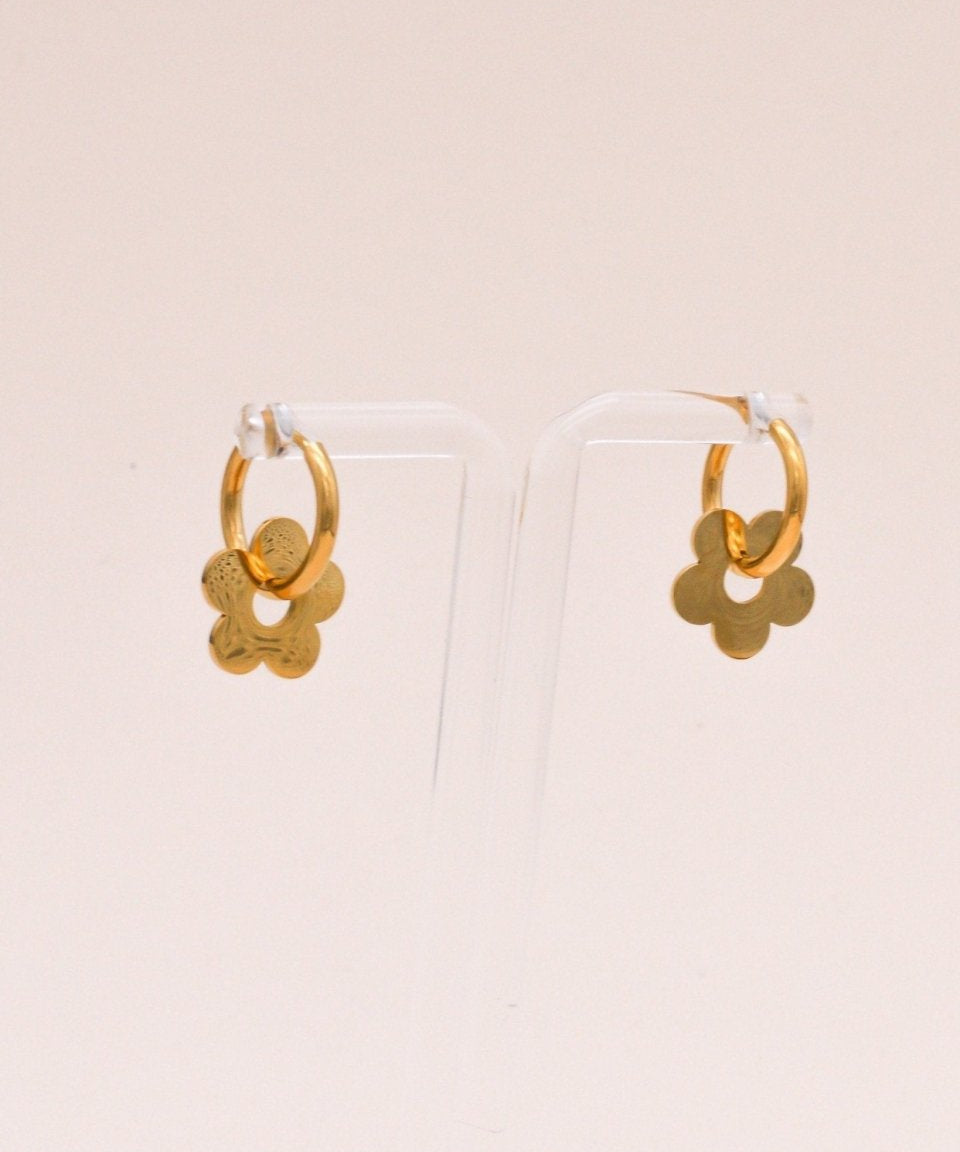 Sonstige - SPRING Earrings - ROSA ECK - Gold, ,