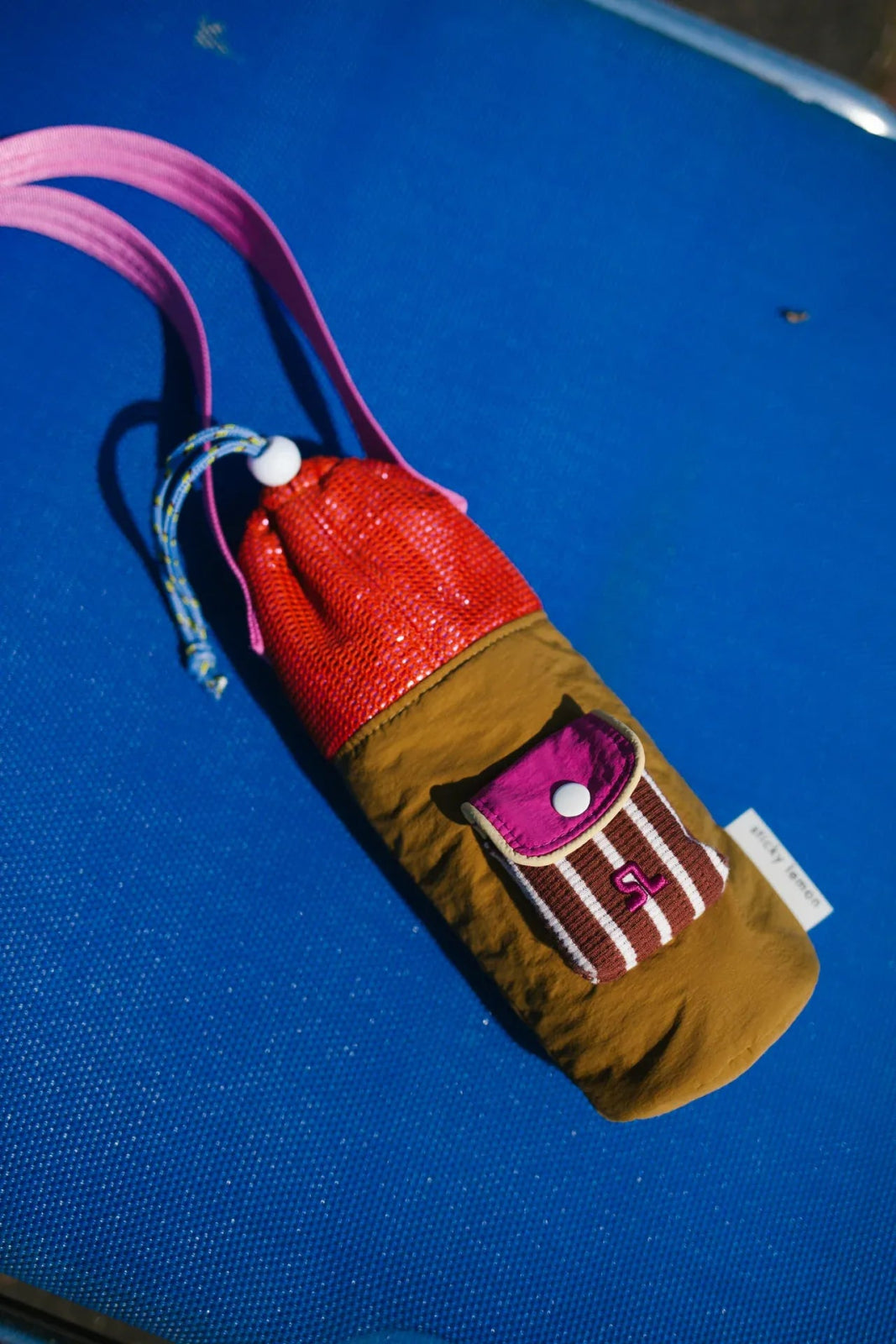 Sticky Lemon - BETTER TOGETHER Bottle Bag • medal brass - Bottle Bag - ROSA ECK