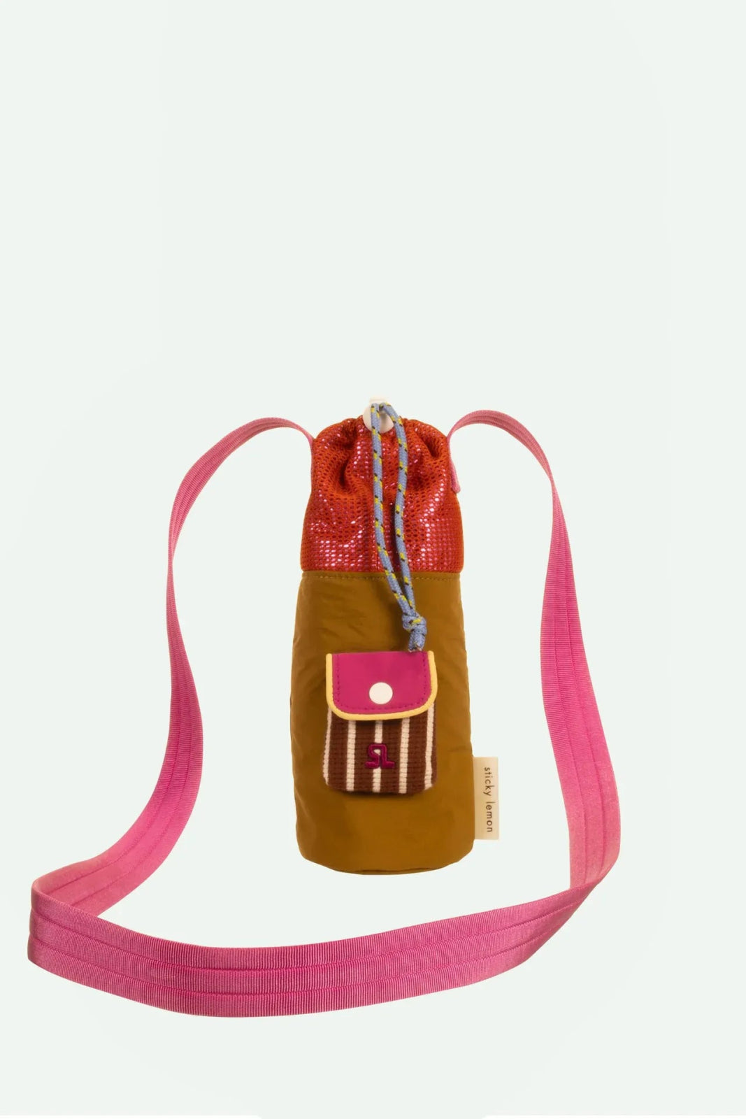 Sticky Lemon - BETTER TOGETHER Bottle Bag • medal brass - Bottle Bag - ROSA ECK