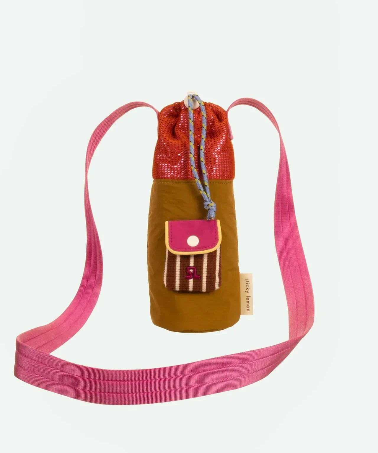 Sticky Lemon - BETTER TOGETHER Bottle Bag • medal brass - Bottle Bag - ROSA ECK Concept Store