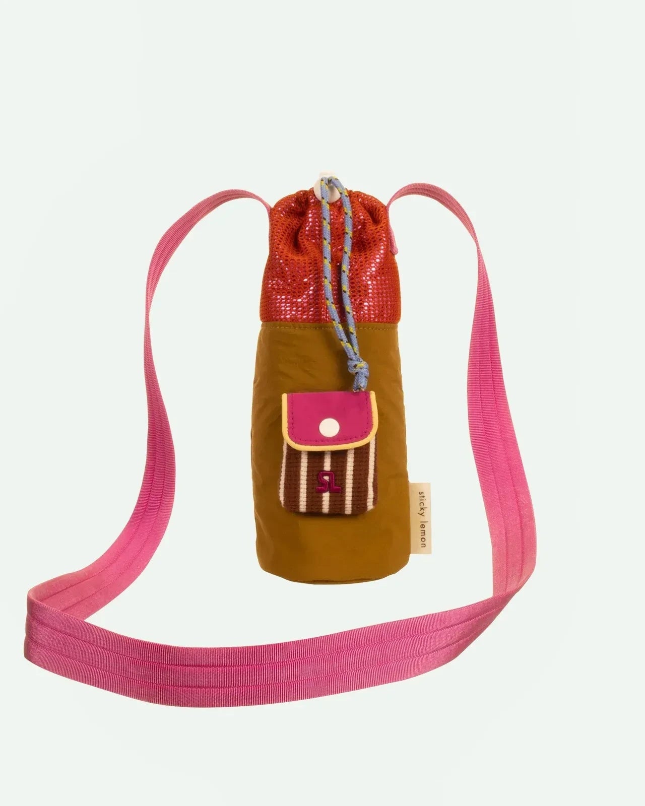 Sticky Lemon - BETTER TOGETHER Bottle Bag • medal brass - Bottle Bag - ROSA ECK Concept Store
