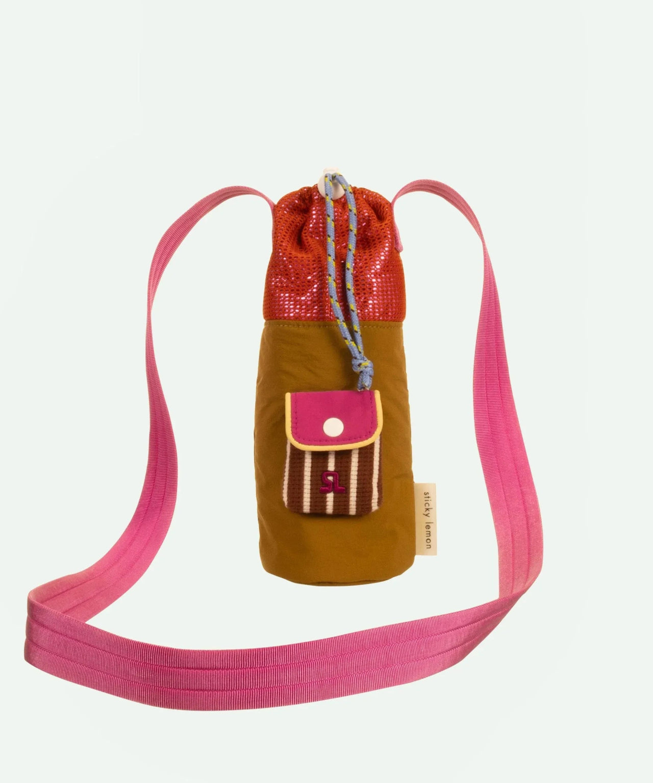 Sticky Lemon - BETTER TOGETHER Bottle Bag • medal brass - Bottle Bag - ROSA ECK Concept Store