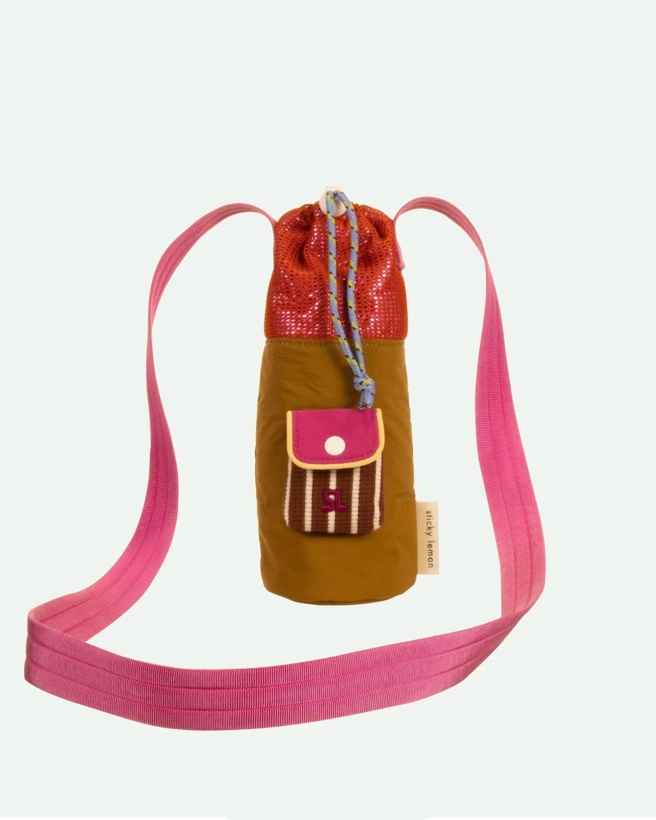 Sticky Lemon - BETTER TOGETHER Bottle Bag • medal brass - Bottle Bag - ROSA ECK Concept Store