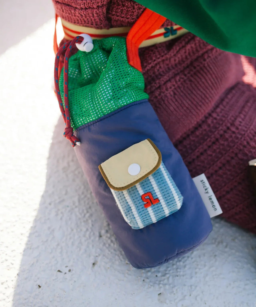 Sticky Lemon - BETTER TOGETHER Bottle Bag • skate ramp - Bottle Bag - ROSA ECK