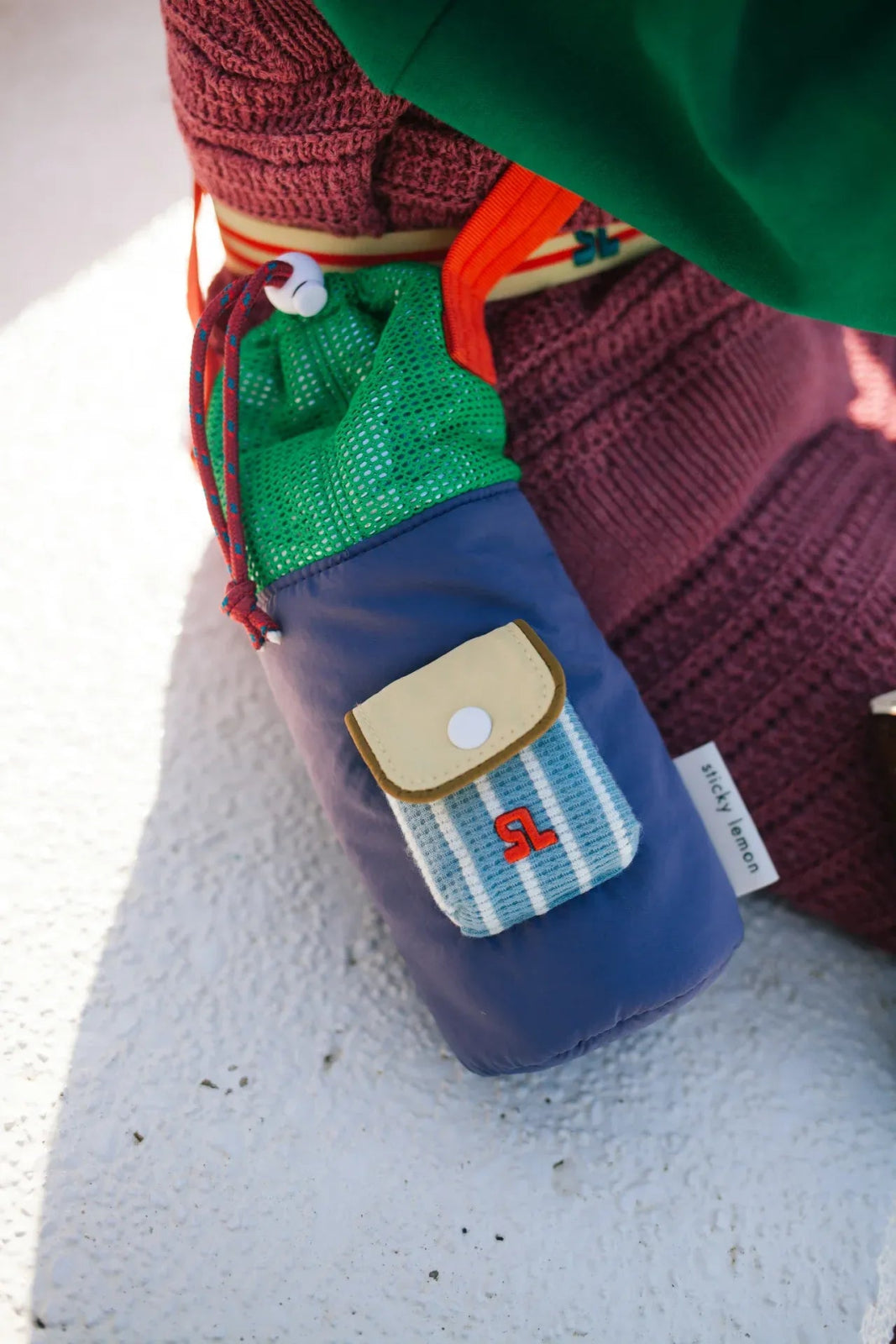 Sticky Lemon - BETTER TOGETHER Bottle Bag • skate ramp - Bottle Bag - ROSA ECK