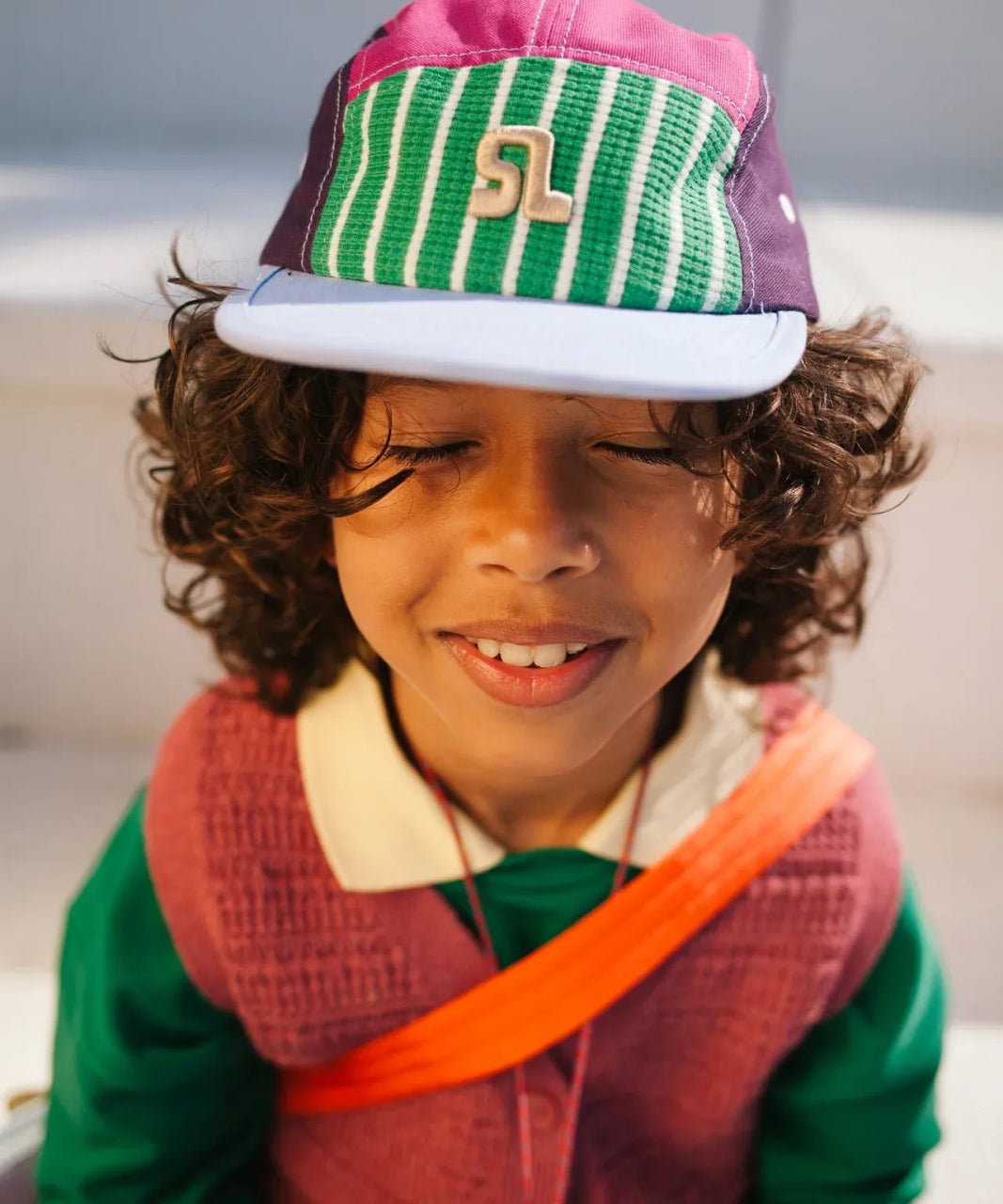 Sticky Lemon - BETTER TOGETHER Kinder - Cap • golf green - Cap - ROSA ECK