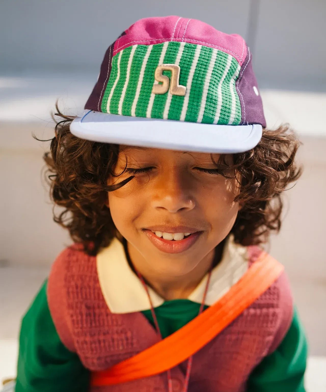 Sticky Lemon - BETTER TOGETHER Kinder - Cap • golf green - Cap - ROSA ECK Concept Store