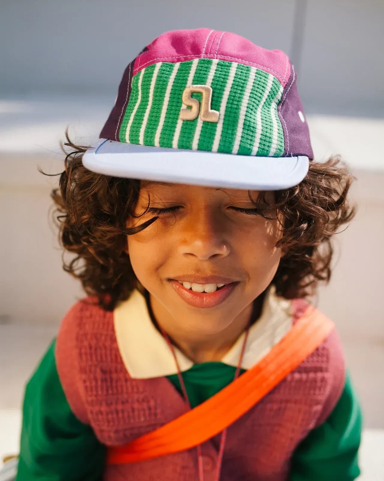 Sticky Lemon - BETTER TOGETHER Kinder - Cap • golf green - Cap - ROSA ECK Concept Store