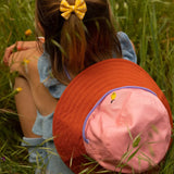 Sticky Lemon - Kinder - Sonnenhut • flower pink + willow brown - ROSA ECK