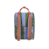 LEMON TREE Kinder-Rucksack (L) • stripes | tickling grass + cloud blue