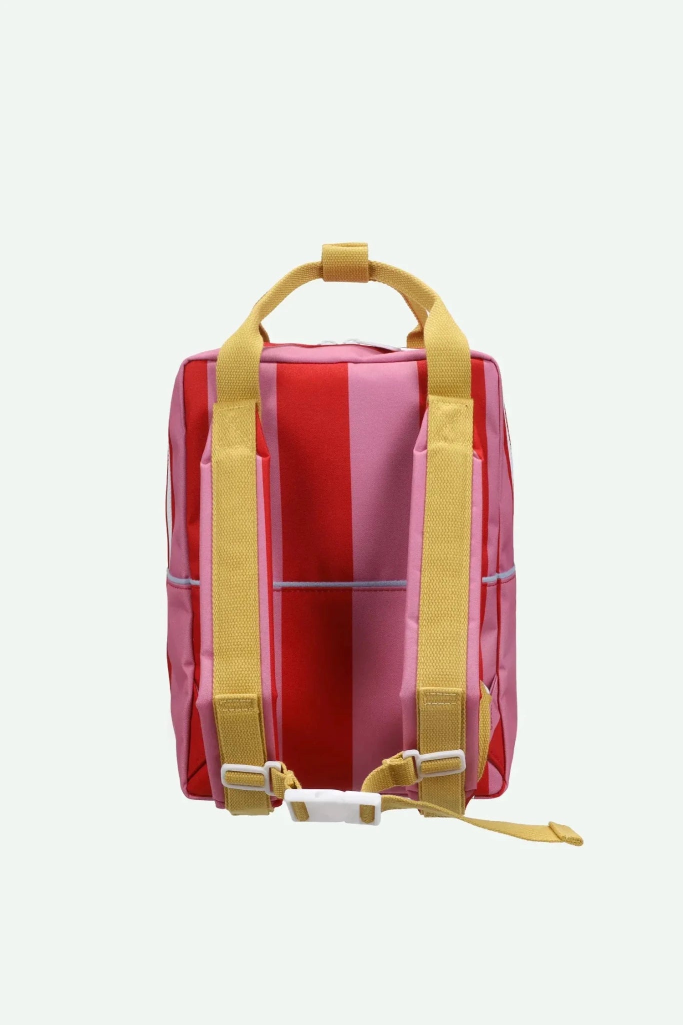 Sticky Lemon - LEMON TREE Kinder - Rucksack (M) • stripes | red apple + rosebay pink - ROSA ECK