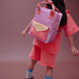 Sticky Lemon - LEMON TREE Kinder - Rucksack (S) • envelope | rosebay pink - ROSA ECK
