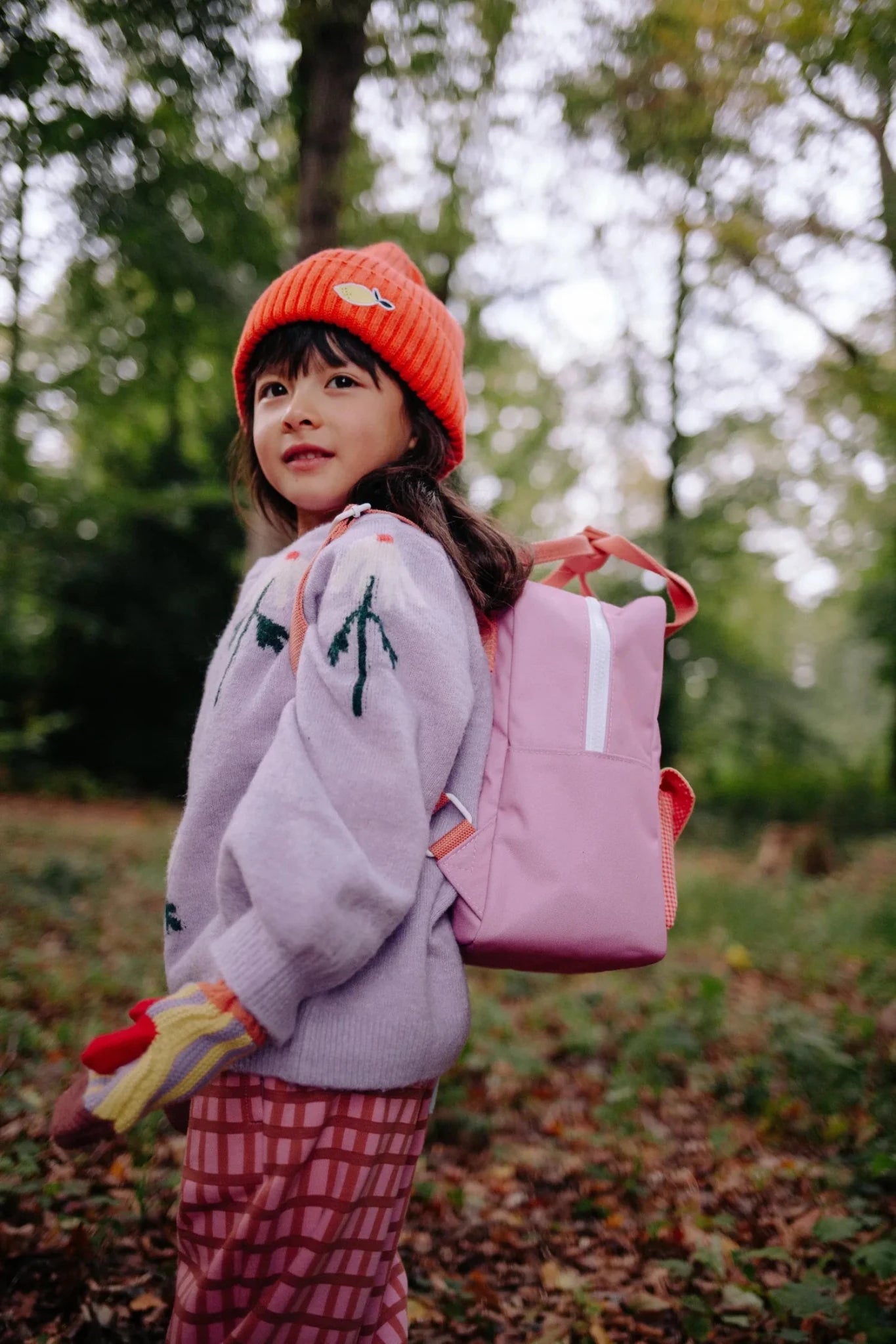 Sticky Lemon - LEMON TREE Kinder - Rucksack (S) • envelope | rosebay pink - ROSA ECK