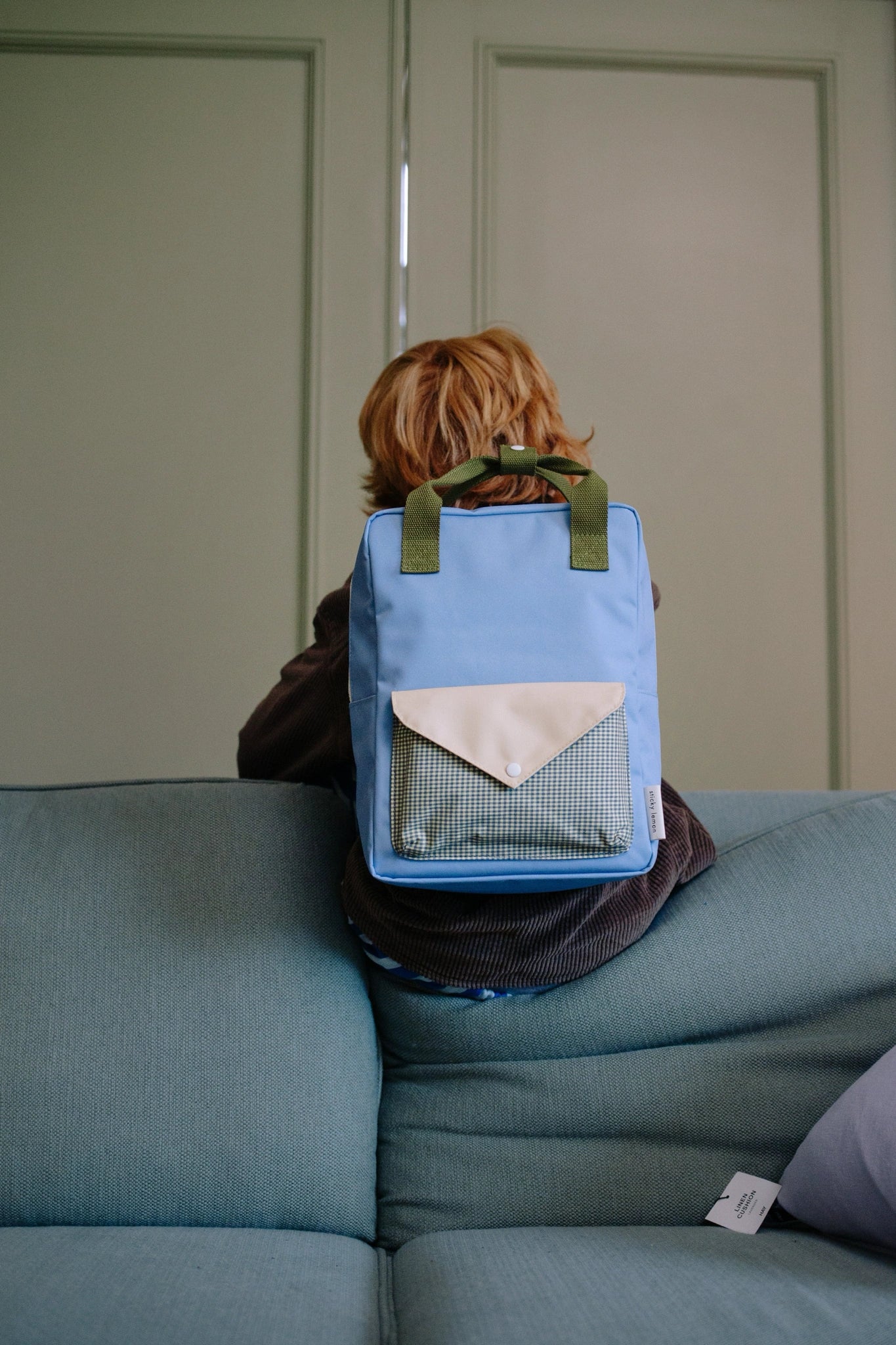 LEMON TREE Kinder-Rucksack (M) • envelope | cloud blue