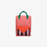 STICKY MEMORIES Kinder-Rucksack (L) • envelope | peachy pink