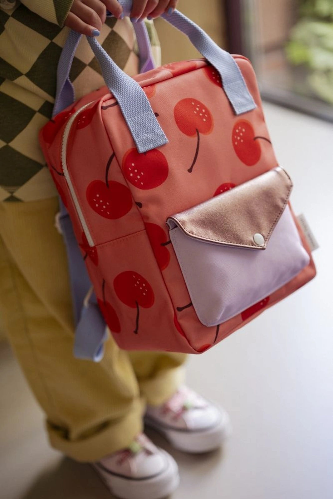 STICKY MEMORIES Kinder-Rucksack (S) • special edition | cherries