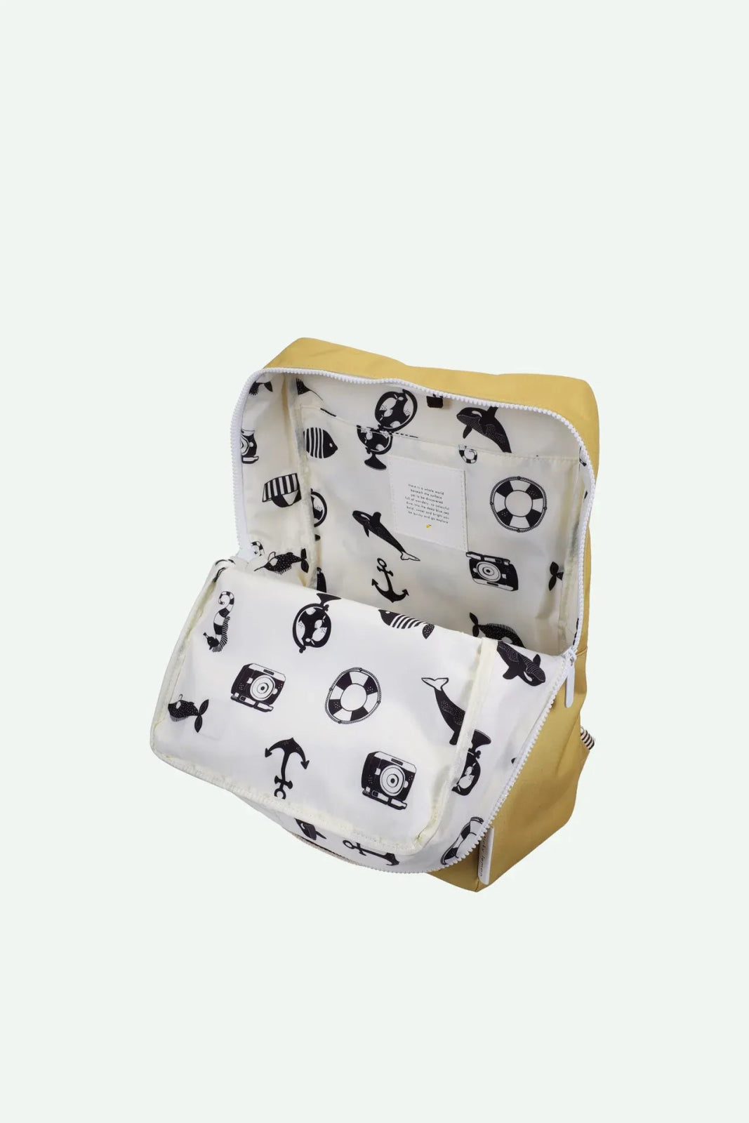 Sticky Lemon - WONDERS Kinder - Rucksack Large • envelope / reed green - Rucksack - ROSA ECK