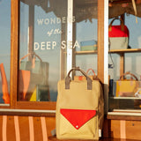 Sticky Lemon - WONDERS Kinder - Rucksack Large • envelope / reed green - Rucksack - ROSA ECK