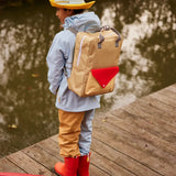 Sticky Lemon - WONDERS Kinder - Rucksack Large • envelope / reed green - Rucksack - ROSA ECK Concept Store