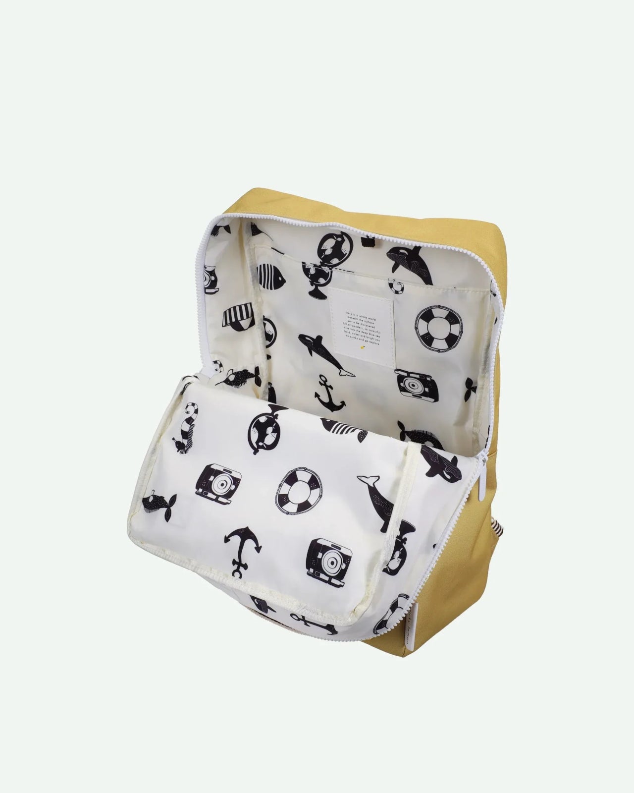 Sticky Lemon - WONDERS Kinder - Rucksack Large • envelope / reed green - Rucksack - ROSA ECK Concept Store
