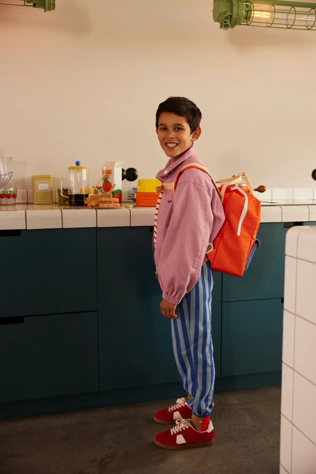 Sticky Lemon - WONDERS Kinder - Rucksack Medium • envelope / lifebuoy orange - Rucksack - ROSA ECK