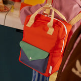 Sticky Lemon - WONDERS Kinder - Rucksack Medium • envelope / lifebuoy orange - Rucksack - ROSA ECK Concept Store