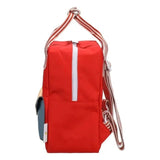 Sticky Lemon - WONDERS Kinder - Rucksack Small • envelope / red hat - Rucksack - ROSA ECK