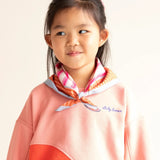 Sticky Lemon - WONDERS Schal • coral pink + shipwreck - Schal - ROSA ECK