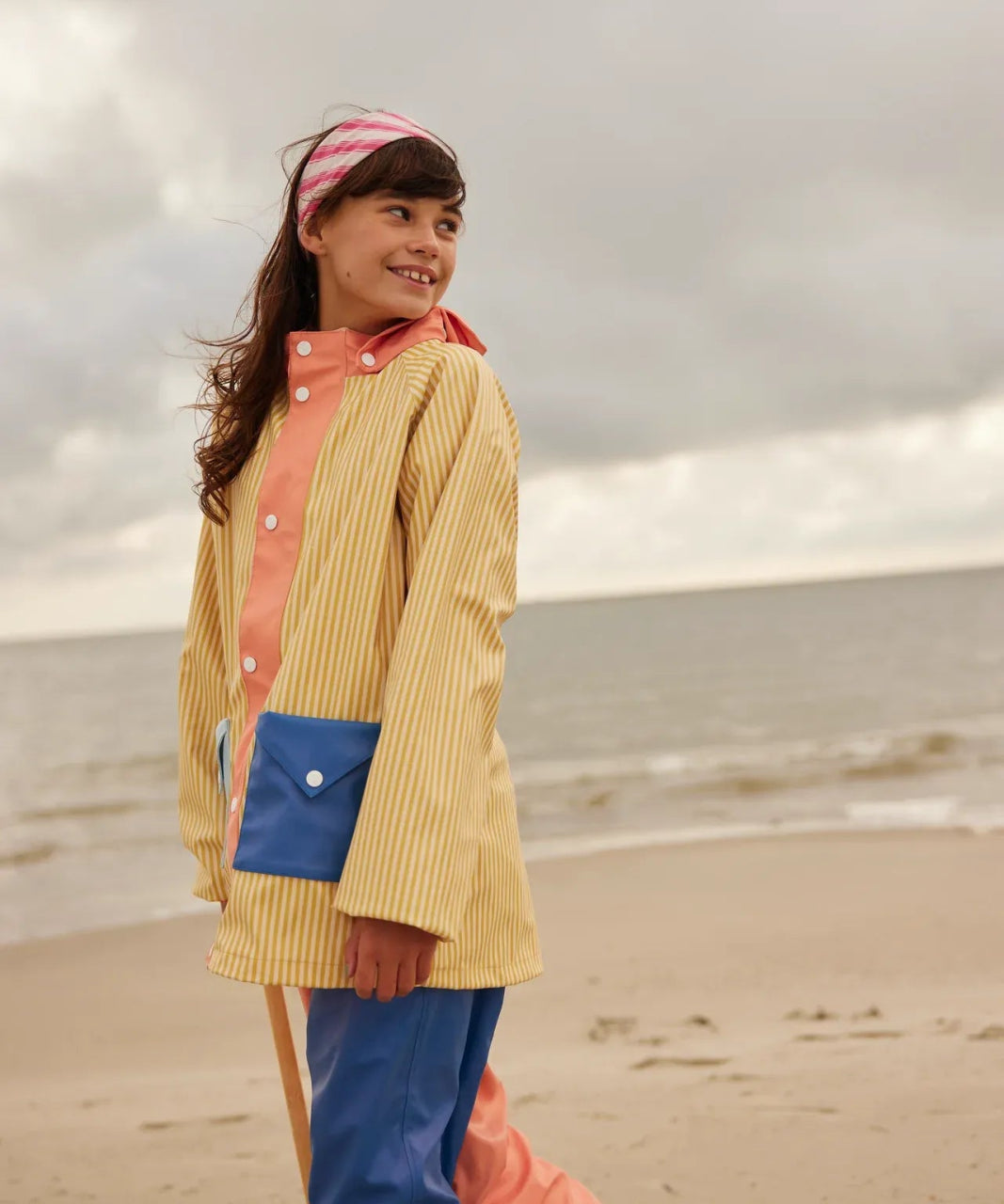 Sticky Lemon - WONDERS Schal • coral pink + shipwreck - Schal - ROSA ECK