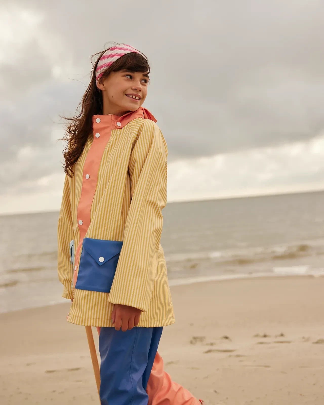 Sticky Lemon - WONDERS Schal • coral pink + shipwreck - Schal - ROSA ECK Concept Store