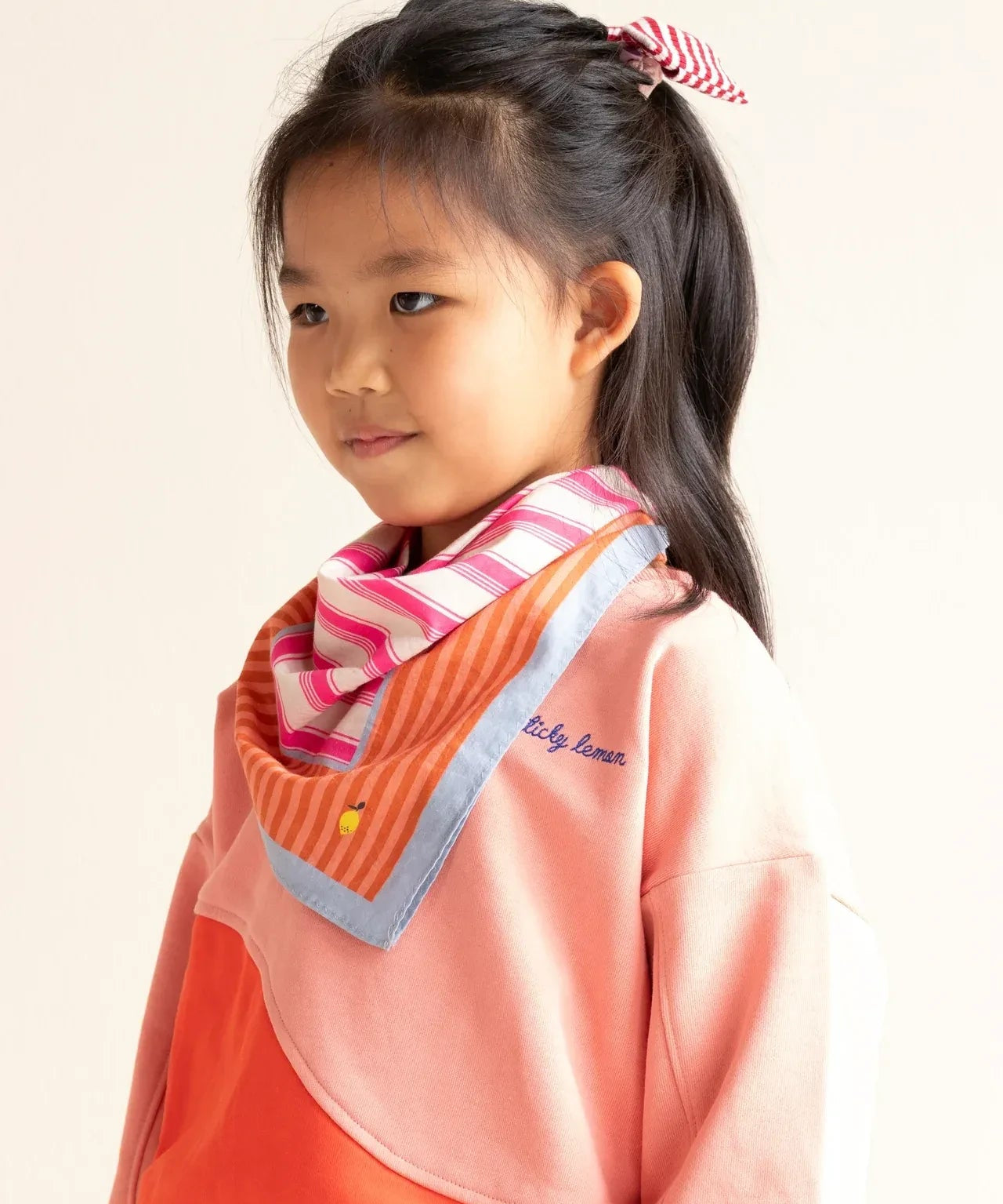Sticky Lemon - WONDERS Schal • coral pink + shipwreck - Schal - ROSA ECK Concept Store