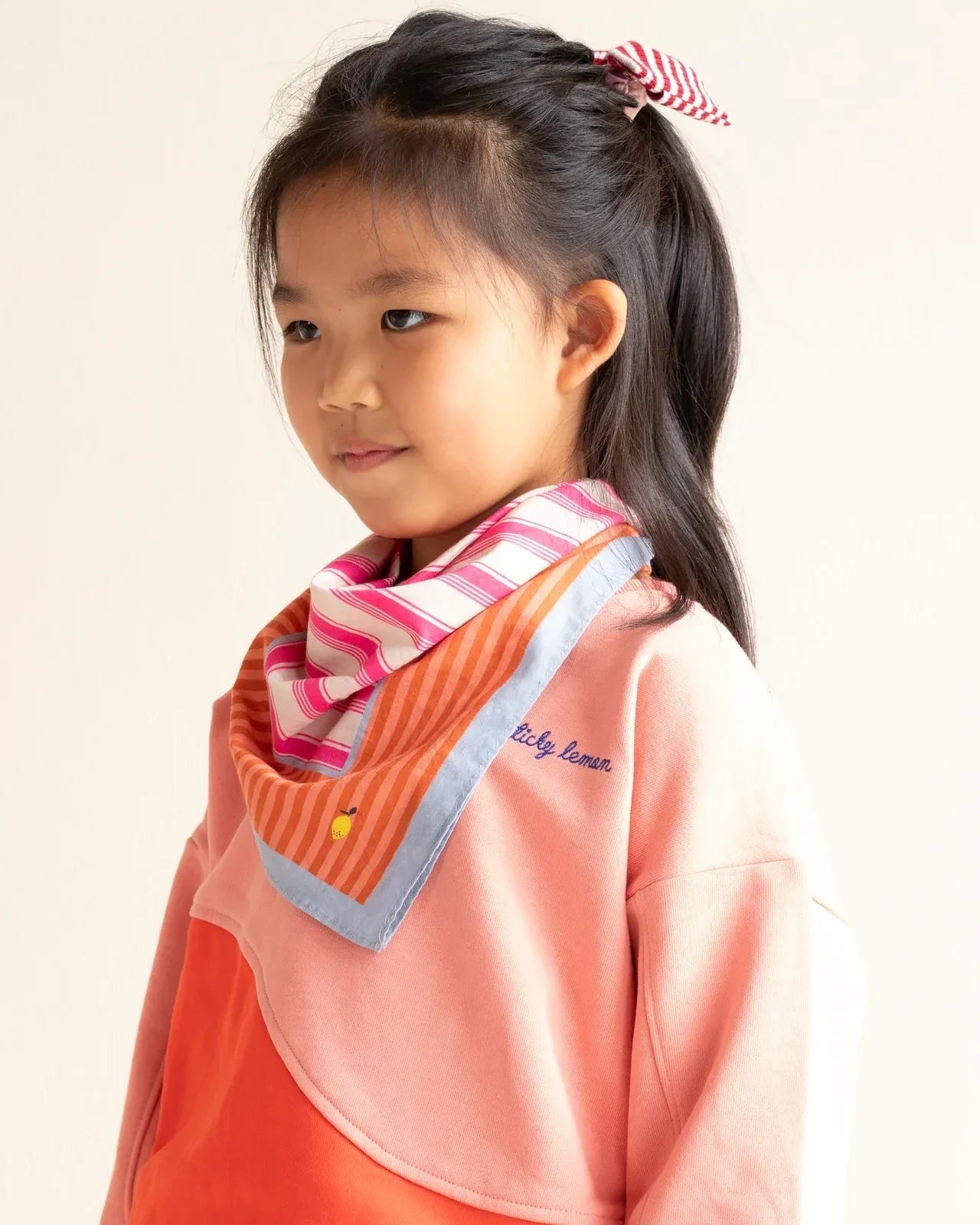 Sticky Lemon - WONDERS Schal • coral pink + shipwreck - Schal - ROSA ECK Concept Store