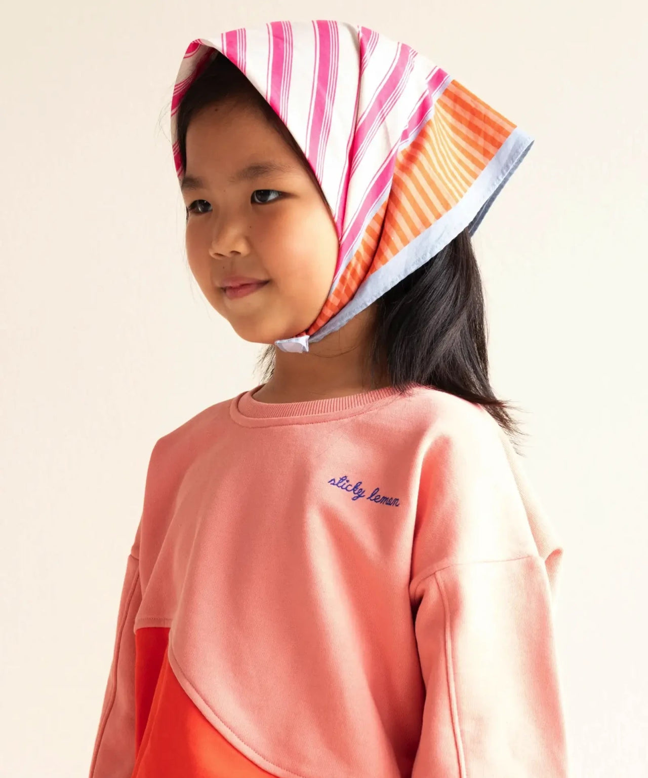 Sticky Lemon - WONDERS Schal • coral pink + shipwreck - Schal - ROSA ECK Concept Store