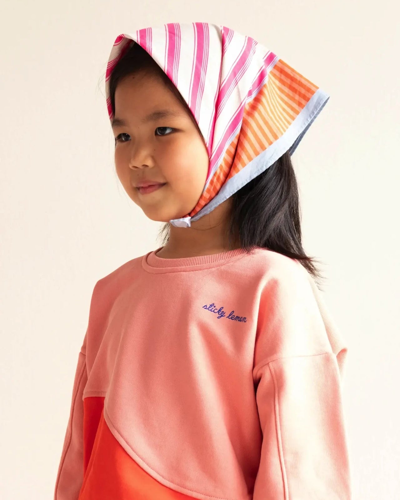 Sticky Lemon - WONDERS Schal • coral pink + shipwreck - Schal - ROSA ECK Concept Store