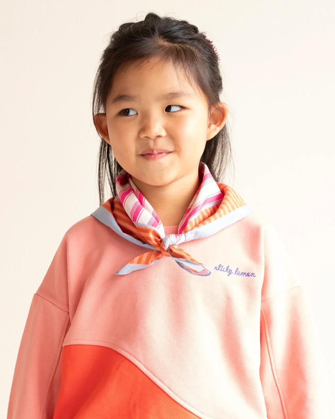 Sticky Lemon - WONDERS Schal • coral pink + shipwreck - Schal - ROSA ECK Concept Store